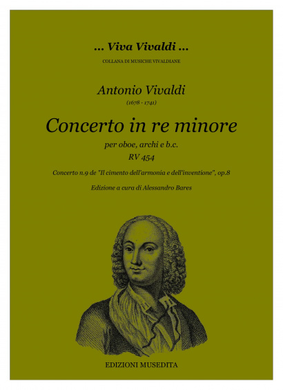 Vivaldi, Antonio (1678–1741): Concerto in D Major op. 8, 9 RV 454
