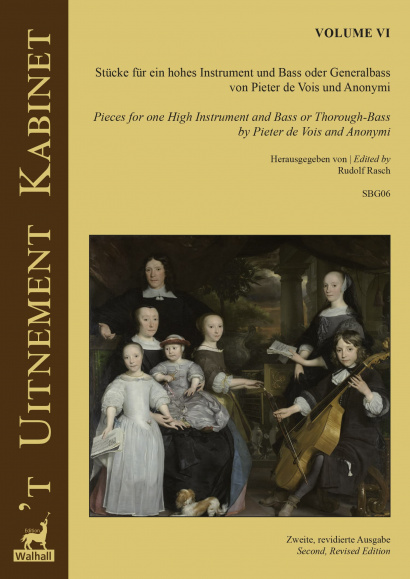 ‘T Uitnement Kabinet (Amsterdam 1646, 1649): 6 Pieces for Melody Instrument and Basso – Volume VI