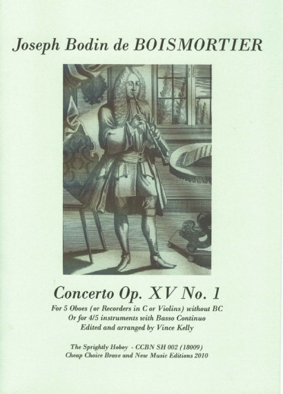 Boismortier, Joseph Bodin de (1689-1755): Concerto F-Fur op. 15/1