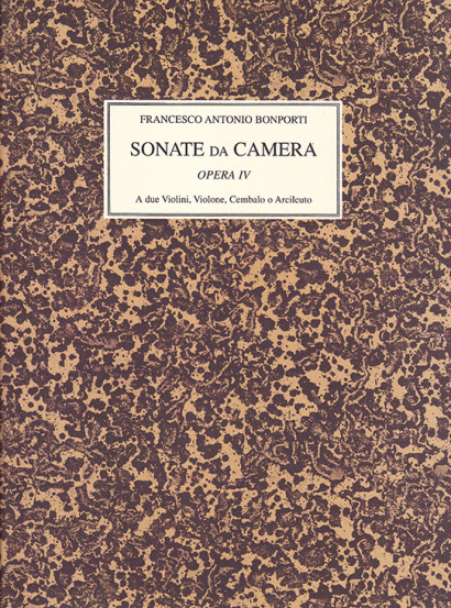 Bonporti, Francesco A. (1672–1748): Sonate da Camera op. 4