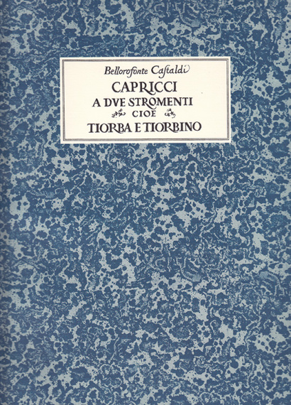 Castaldi, Bellorofonte (1580–1649): Capricci a due strumenti