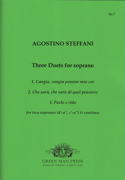 Steffani, Agostino (1654–1728): Three Duets for Soprano