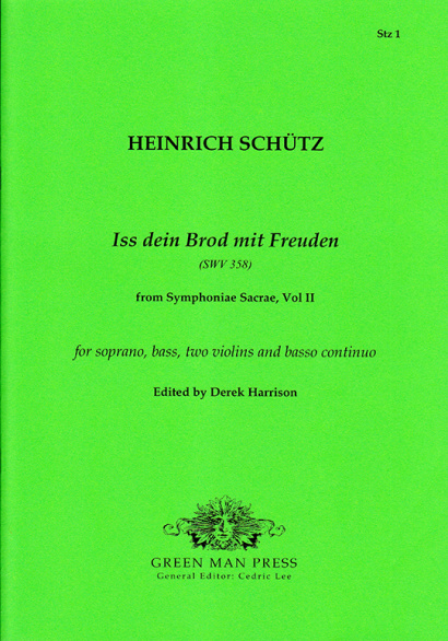 Schütz, Heinrich (1585-1672): Iss dein Brod mit Freuden