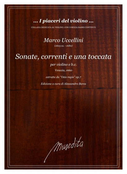 Uccellini, Marco (1603–1680): Sonate, correnti e una toccata op. 7