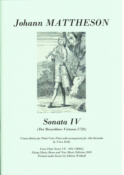 Mattheson, Johann (1681-1764): Sonata IV in d