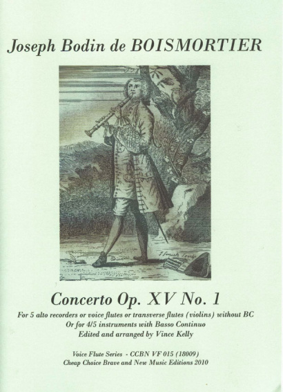 Boismortier, Joseph Bodin: Concerto G-Fur op. 15/1