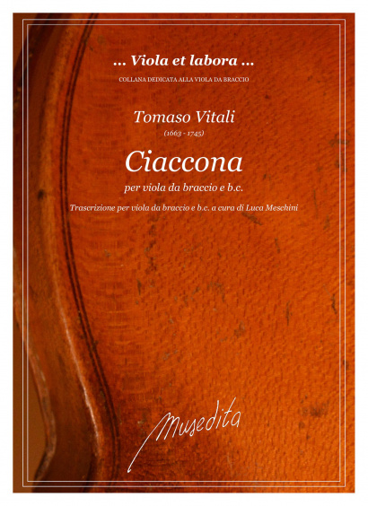 Vitali, Tomaso Antonio (1663– 1745): Ciaccona
