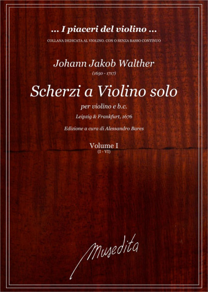 Walther, Johann Jacob (~1650–1717): Scherzi a violino solo