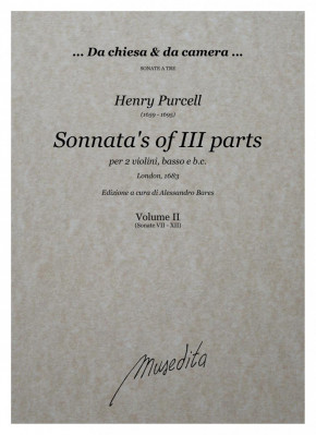 Purcell, Henry (1659–1695): Sonata’s of III parts