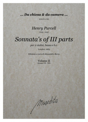 Purcell, Henry (1659–1695): Sonata’s of III parts